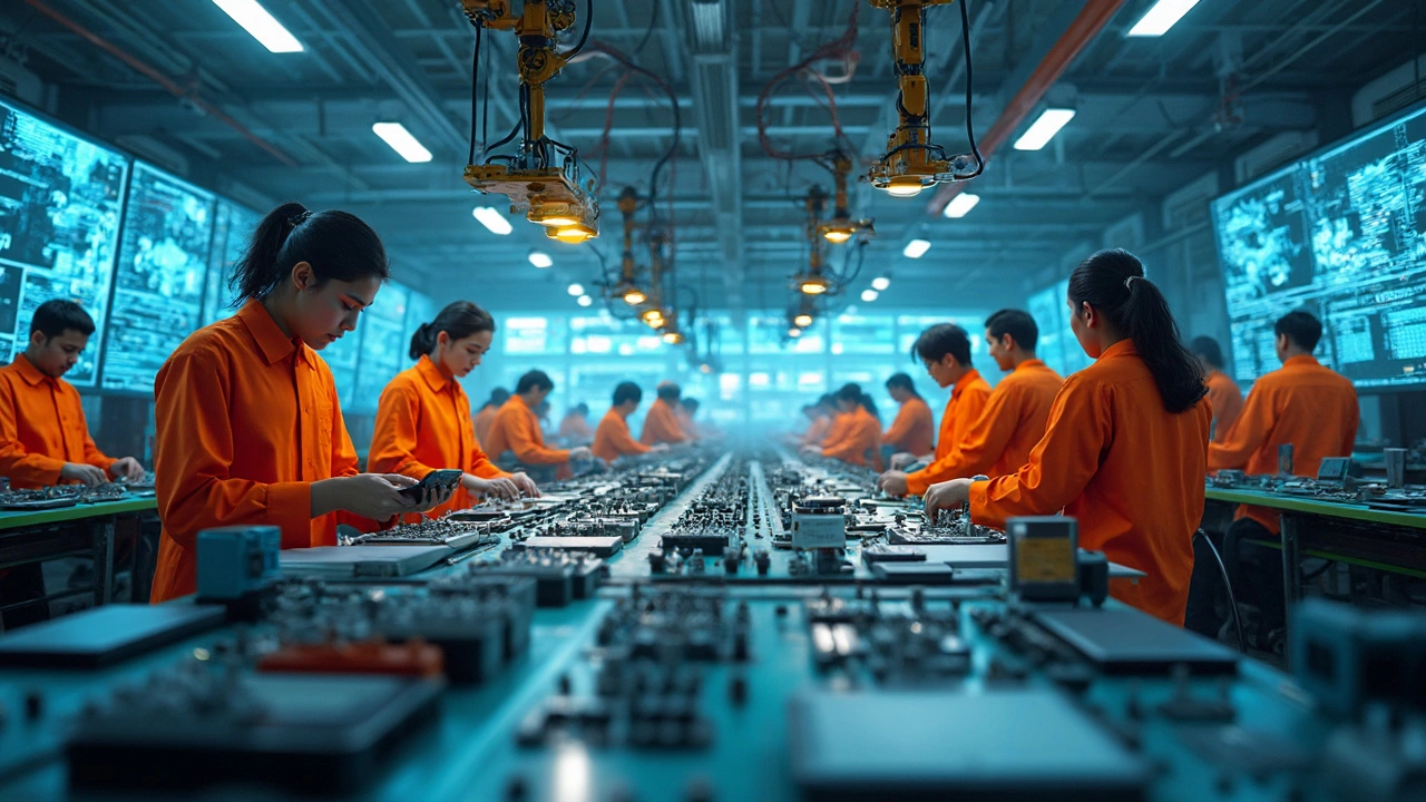 China Dominates as the World's Largest Electronics Manufacturer in 2025