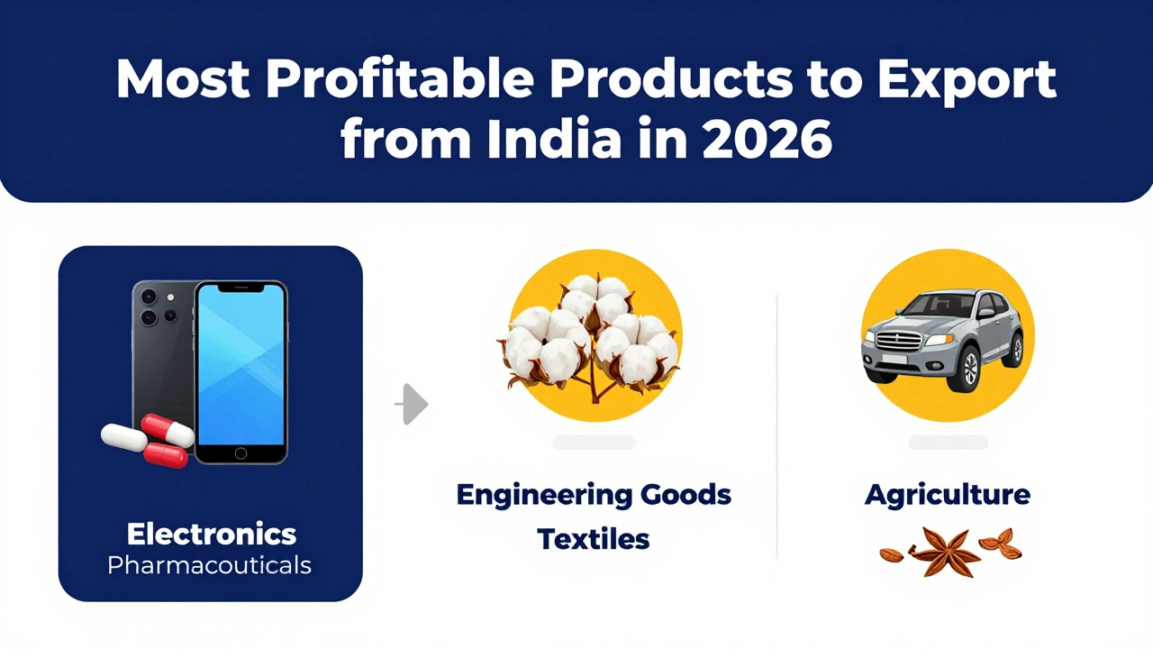 Most Profitable Products to Export from India in 2026: A Complete Guide